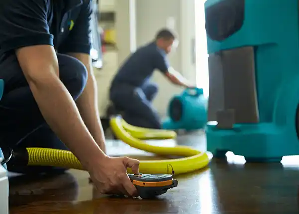 water damage restoration service Dravosburg